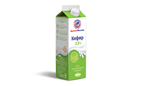 Кефир 2,5% - Корпорация «Восток-Молоко»