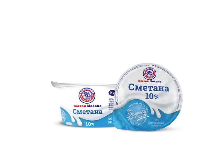 Сметана 10% - Корпорация «Восток-Молоко»