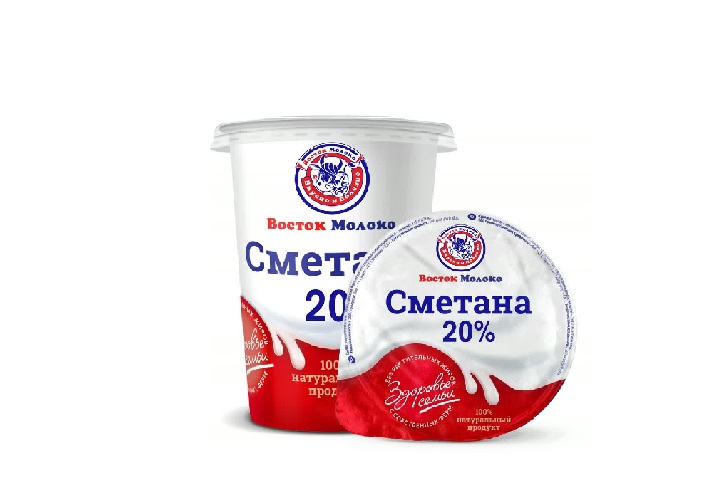 Сметана 20% - Корпорация «Восток-Молоко»