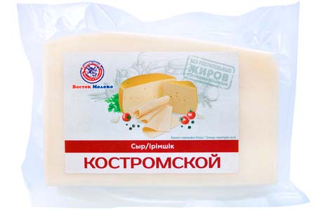 Сыр «Костромской» - Корпорация «Восток-Молоко»